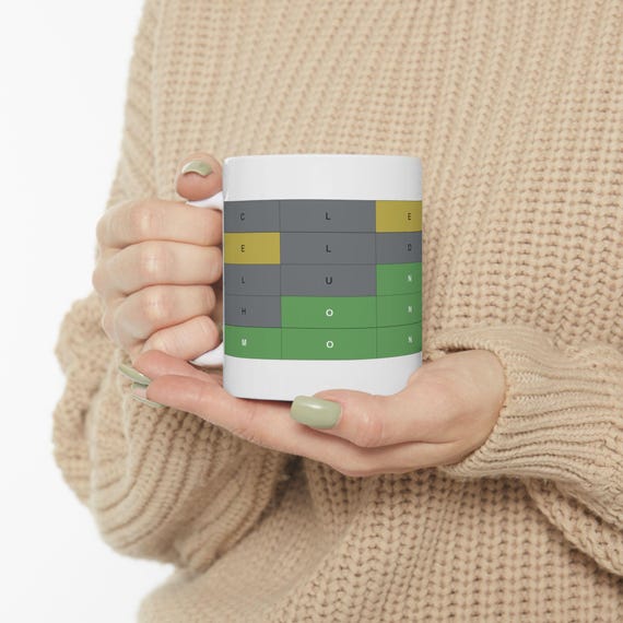 Lunar New Year Wordle - Ceramic Mug 11oz