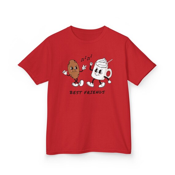 Cookies and Hot Cocoa Cute Holiday Shirt, Christmas Gift for Children, Toddler Party Apparel, Winter Wardrobe Essential