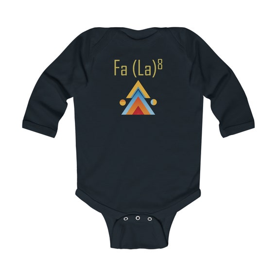 Fa, La, La - Fa (La)8 - Infant Long Sleeve Bodysuit