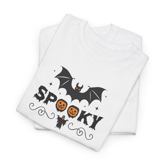 Spooky - Halloween Unisex Heavy Cotton Tee
