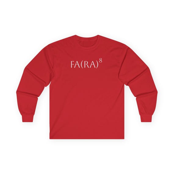 FA(RA)8 Long Sleeve Tee | A Christmas Story Funny Math Joke