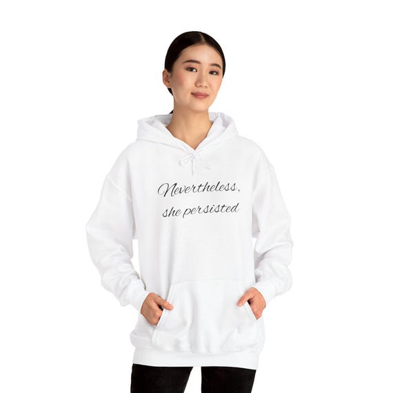 Nevertheless, She Persisted - Unisex Heavy Blend™ Hooded Sweatshirt