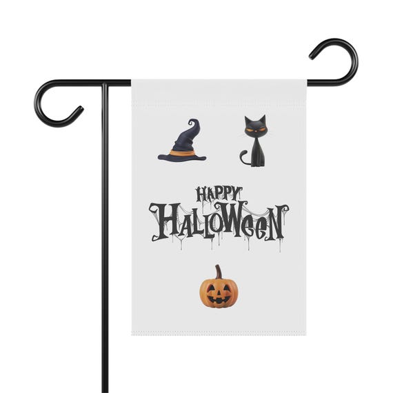 Happy Halloween - Halloween Garden & House Banner
