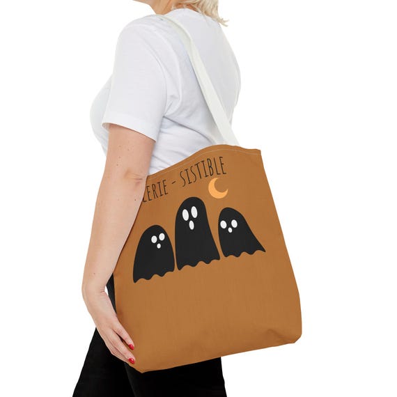 Eeri-sistible - Halloween Ghosts - Tote Bag (AOP)