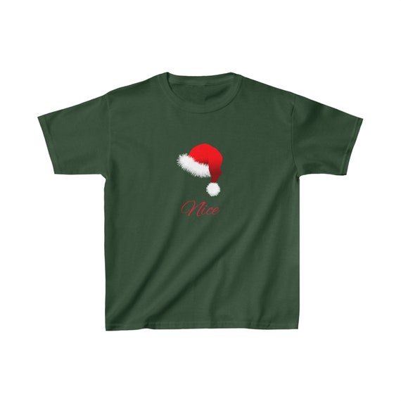 Nice List - Funny Christmas Kids Heavy Cotton™ Tee