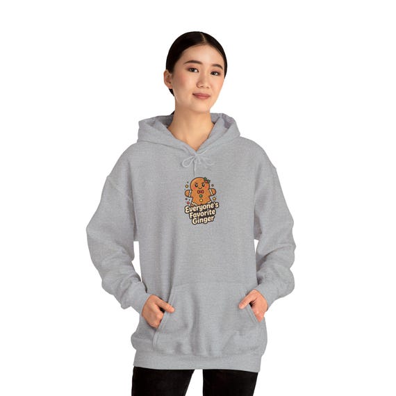 Funny Gingerbread Hoodie | Everyone's Favorite Ginger | Holiday Gingerbread Pullover