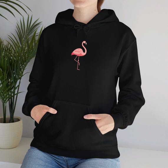 Pink Flamingo - Unisex Heavy Blend™ Hooded Sweatshirt