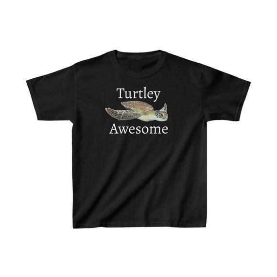 Turtley Awesome - Turtle Kids Heavy Cotton™ Tee