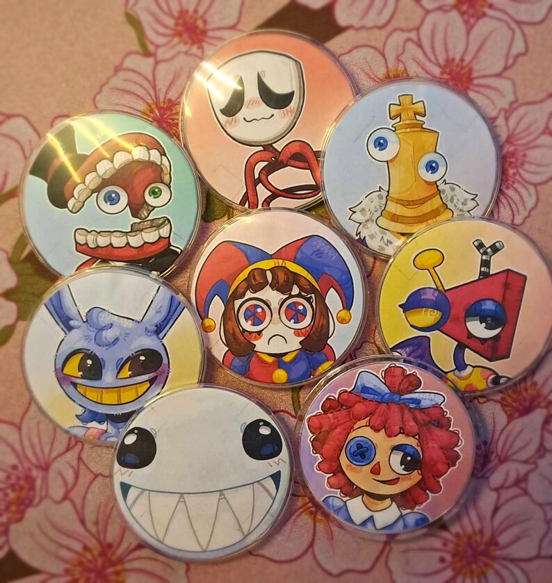 The Amazing Digital Circus! [5.6cm Buttons] - Etsy