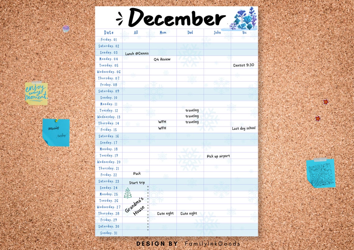 printable-family-calendar-2023-planner-wall-calendar-family-etsy