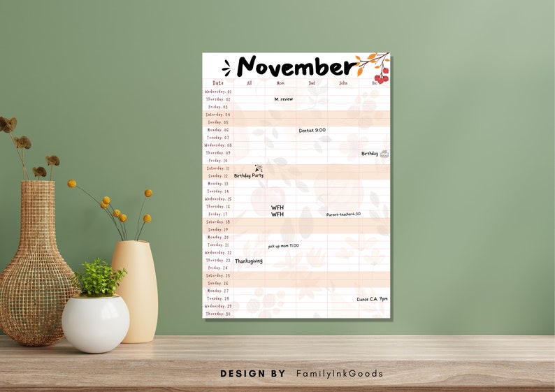 printable-family-calendar-2023-planner-wall-calendar-family-etsy