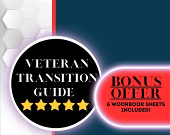 veteran transition guide book, career ebook, eguide, transition career guide, military veteran transition