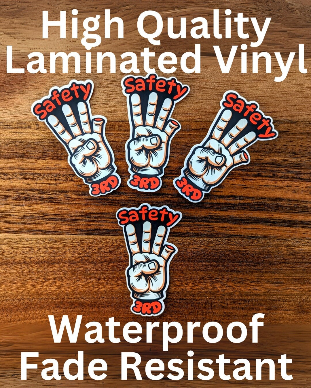 Safety Third Funny Pipeliner Safety Culture Waterproof Hardhat Or