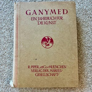 Ganymed Ein Jahrbuch Für Die Kunst 1925 蔵書