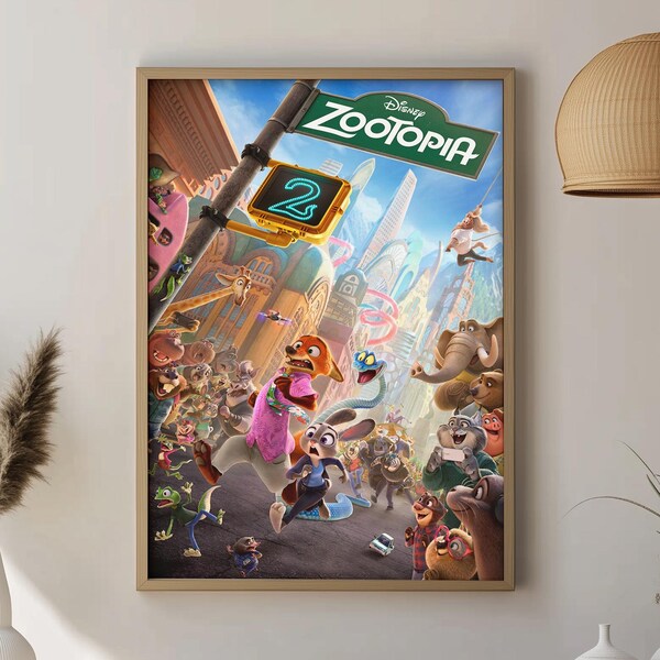 Zootopia Poster - Etsy