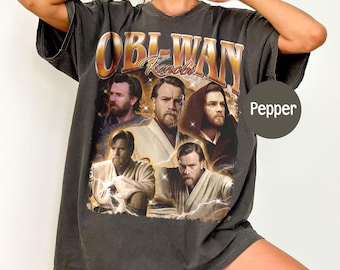 Wdw Obi-Wan Kenobi Comfort Color T-Shirt, Star Wars Homage Movie Shirt, Galaxy Edge Boyfriend Girlfriend Gift, Wdw Star Wars Shirt