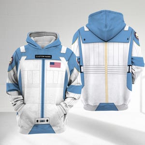 Personalized The Fantastic Four Spacesuit Cosplay Halloween Hoodie, Fantastic Four Astronaut Shirt, Fantastic Four First Steps 3D T-Shirt