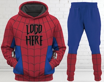 Spider Hero New Suit Halloween Costume Hoodie, Spider Hero Inspired Suit Cosplay Shirt, Spider Superhero All Over Print Shirt