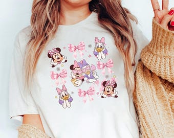 Cute Minnie Daisy Coquette Shirt, Best Friends Shirt, Minnie Daisy Bestie Shirt, Girls Matching Shirt, Funny Minnie Daisy Trip Outfit