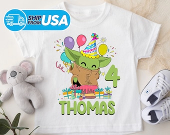 Personalized Baby Birthday Family Shirt, Character Birthday Matching Shirt, Characters Movie Birthday Party Costume Shirt For Kid Toddler