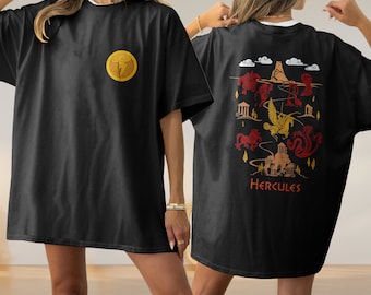 Funny Hercules Symbol Of The Gods Titan Map Shirt, Hercules Movie Shirt, Hercules Hades Shirt, Hercules Symbol Birthday Gift