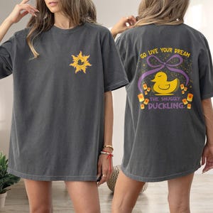 Retro Tangled Rapunzel Comfort Colors Shirt, Snuggly Duckling Shirt, Rapunzel Go Live Your Dream, Tangled Family Shirt, Birthday Gift Shirt