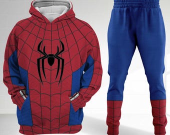 Spider Man Brand New Day All Over Print Hoodie, Marvel Spider-Man New Suit Halloween Costume Hoodie, Spider Man Inspired Suit Cosplay Shirt