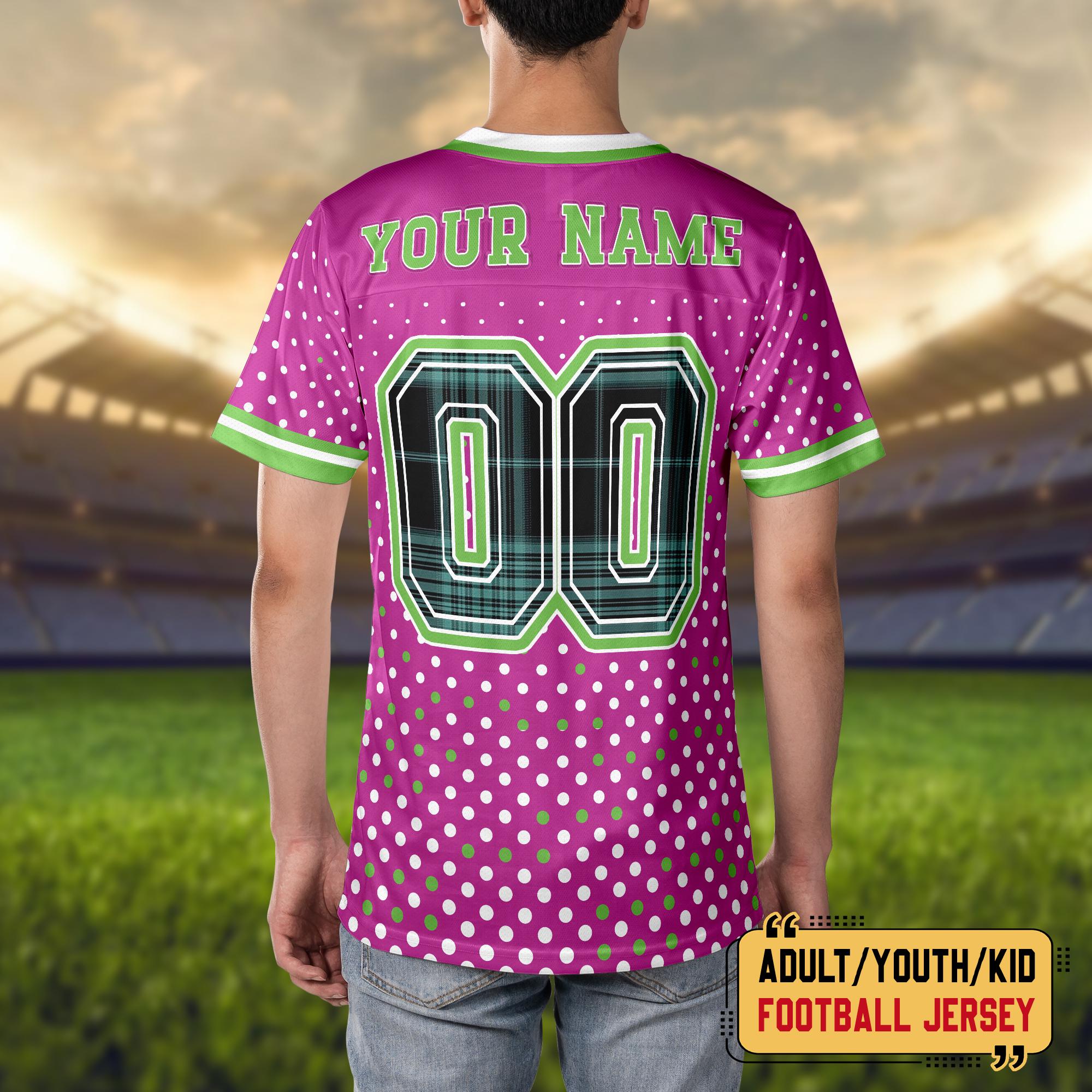 Personalized Zombie Boy Football Jersey Shirt, Zombie Boy