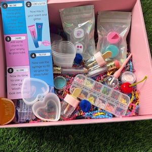 Selbstgemachte Lipgloss Box