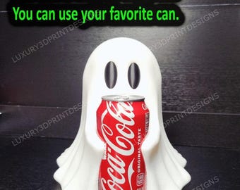 Coca-Cola fantasma - Coca-Cola Light fantasma - Lata de Coca-Cola fantasma viral - Lata de Coca-Cola fantasma de moda - Decoración fantasma espeluznante - Lindo regalo fantasma de Coca-Cola para Halloween