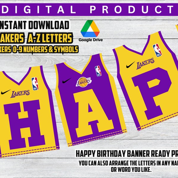 Lakers Party - Etsy