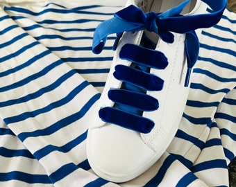 Velvet laces &quot;Mes tout doux&quot; (pair) |Shoeslaces
