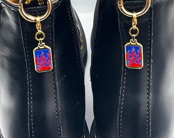 Lucky charm-Tarot charm- Creole amulet- Shoe charm -Dr Martens style) shoe accessory |Shoelaces