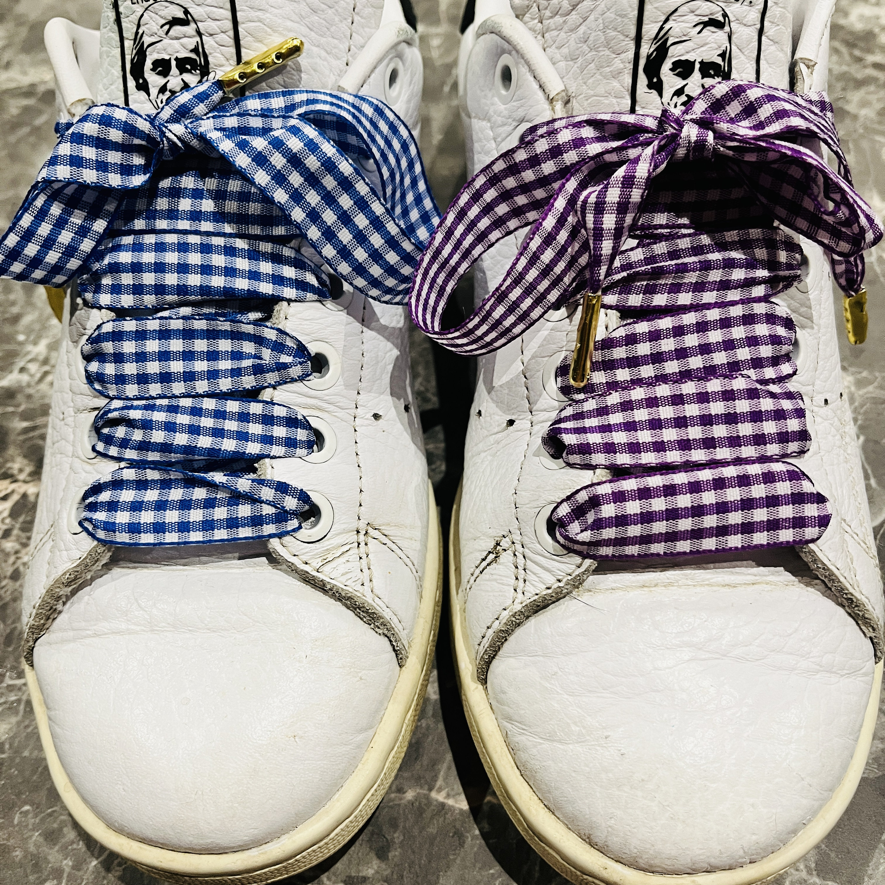 Diamond Lace Plaid Shoelaces Plaid Shoelaces