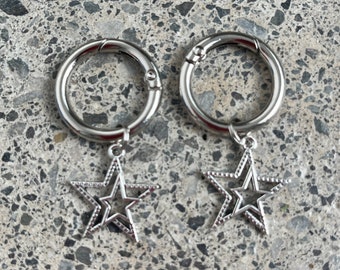 charm étoiles/ Shoe charm/boot charm /accessoire de chaussures/ bijou /créole  pour Doc Martens ou Birkenstock