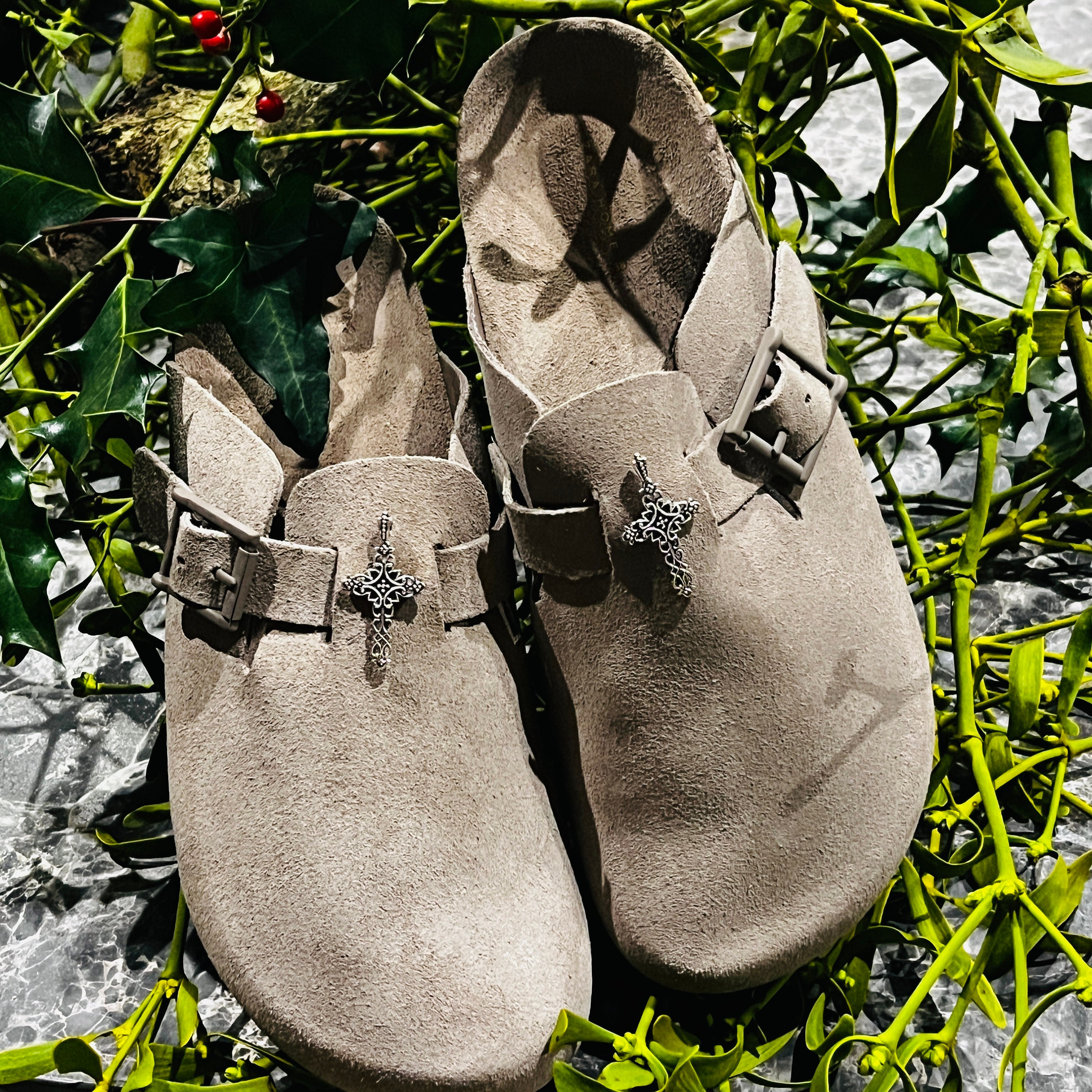 Chrome Hearts Birkenstock - Etsy Chrome Hearts Birkenstock - Etsy