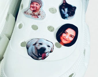Gepersonaliseerde fotoschoenhanger – Schoenhanger met eigen gezicht – Hanger met eigen portret – Fotocadeau – Gepersonaliseerde fotohanger