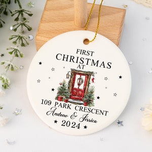 First Christmas In Our New Home, Happy New Home Gift, New Home Tree Decor, Couples Gift, New Home Keepsake Gift, Housewarming Bauble Gift