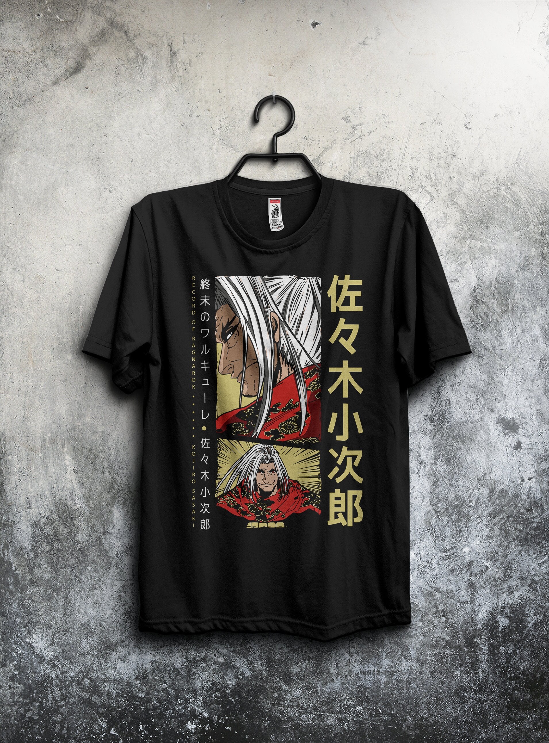 Record of Ragnarok T-shirt Lu Bu Adam Zeus Anime Cosplay clothes