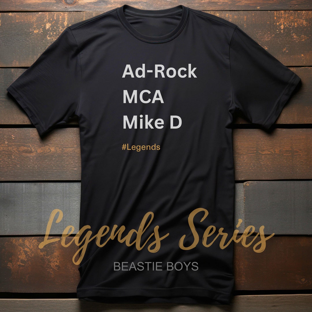Music Mike D Ad Rock Mca T Shirt Beastie Boys Legends T-shirt: Ad