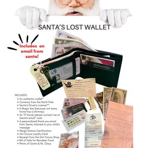 Santa's Lost Wallet Kit | Christmas Surprise with Magic Key