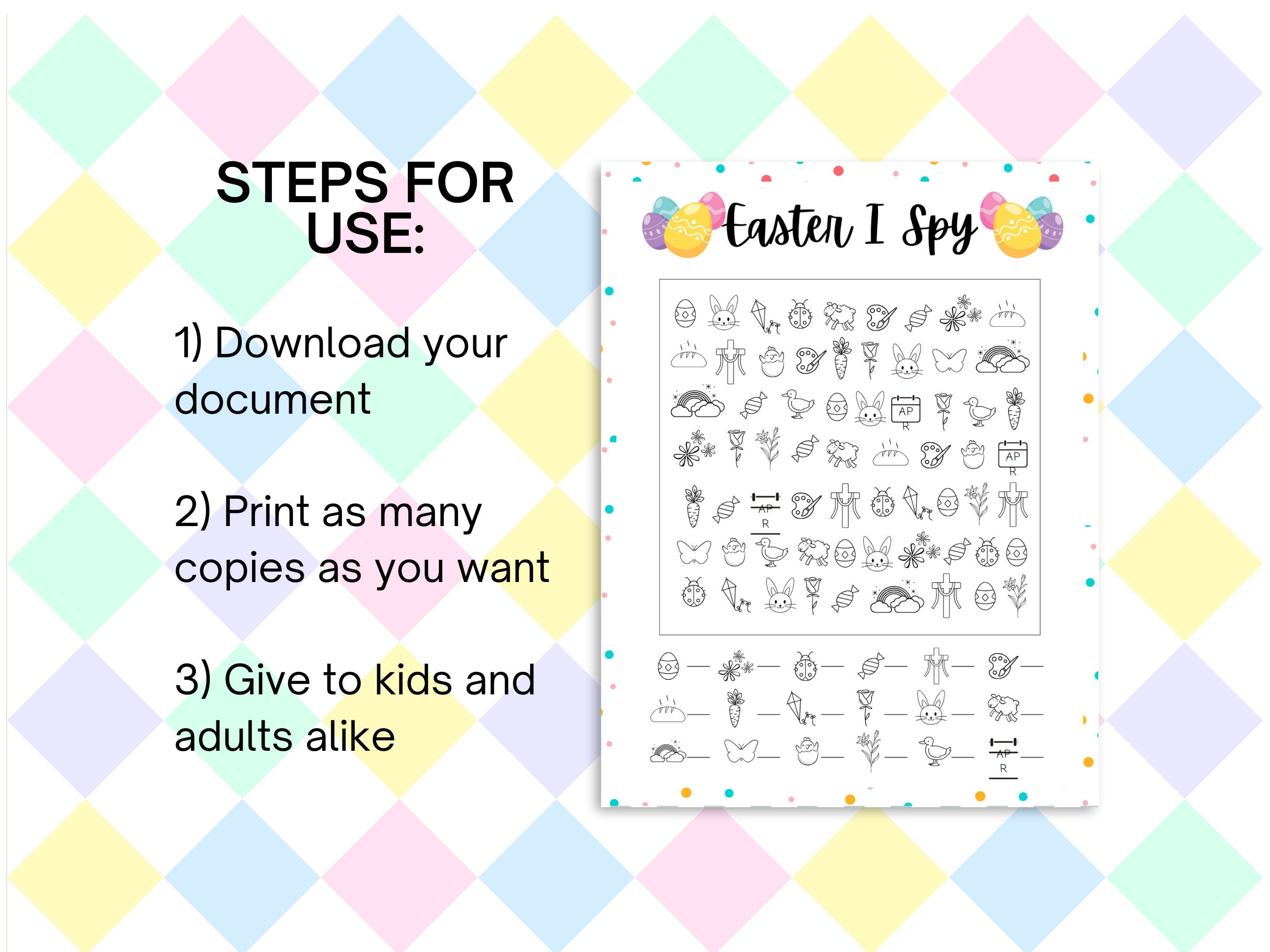 Easter Activity Bundle | Easter Activities for Kids | Easter Games - Etsy