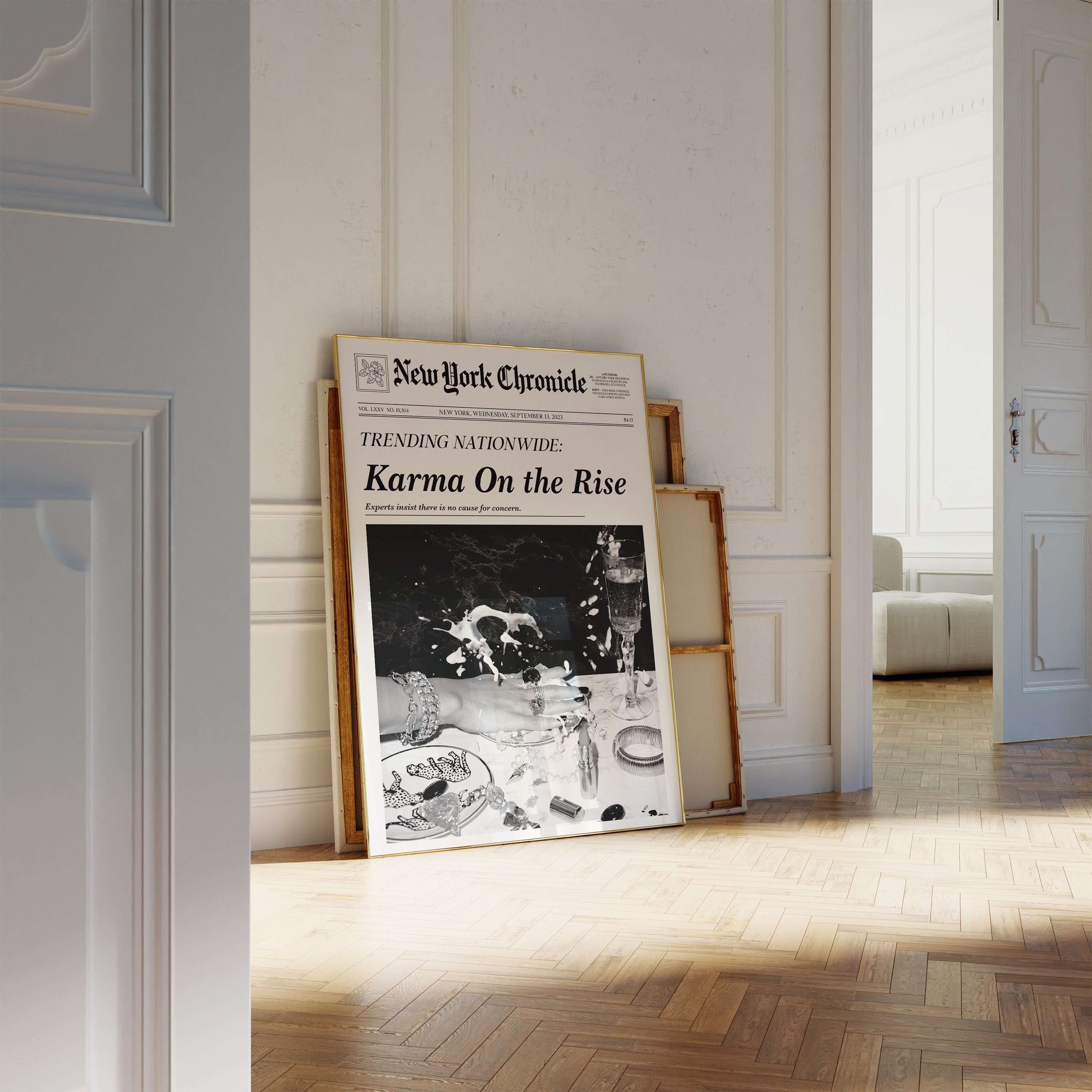 Auto Wandaufkleber – Vintage Transportmittel, 84x122 Cm, Schwarz, Selbstklebendes Vinyl