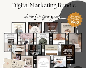 Faceless Entrepreneur Vault with resell rights with Private Label Rights Digital Marketing Bundle Faceless Digital Marketing Strategies