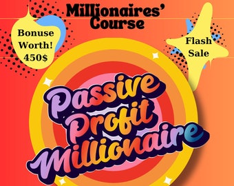 Passive Profit Millionaires Course: Master Digital Marketing & DFY Faceless Instagram Bundle with Resell Rights