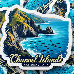 Channel Islands National Park Magnet, Scenic Coastal Magnet, Collectible Travel Magnet, Souvenir from California, Nature Lover Gift image 3