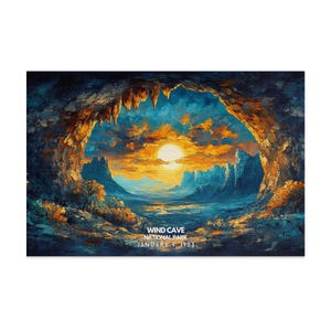 Stunning Wind Cave National Park Puzzle, Beautiful Scenic Landscape Jigsaw, Unique Artwork Puzzle for All Ages, Ideal Gift