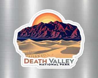 Death Valley National Park Magnet, Death Valley Souvenir Magnet, Travel Destination Magnets, Scenic Fridge Magnets