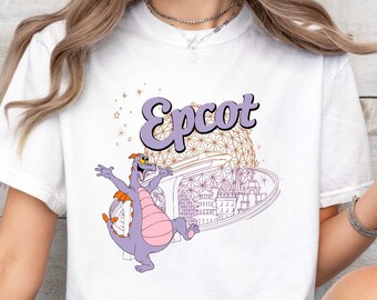 Disney Epcot Shirt, Purple Dragon Shirt, Disney Figment Epcot
