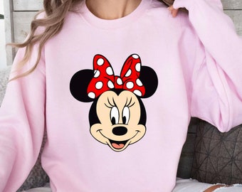 Minnie Mouse Shirt, Disney Trip Shirt, Disney Minnie Sweatshirt, Disney T-shirt, Disney Women Sweatshirt, Minnie Hoodie